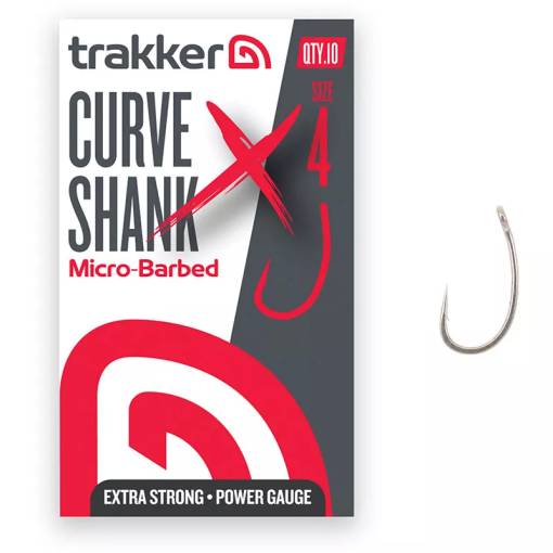 TRAKKER CURVE SHANK X SIZE MICRO BARBED