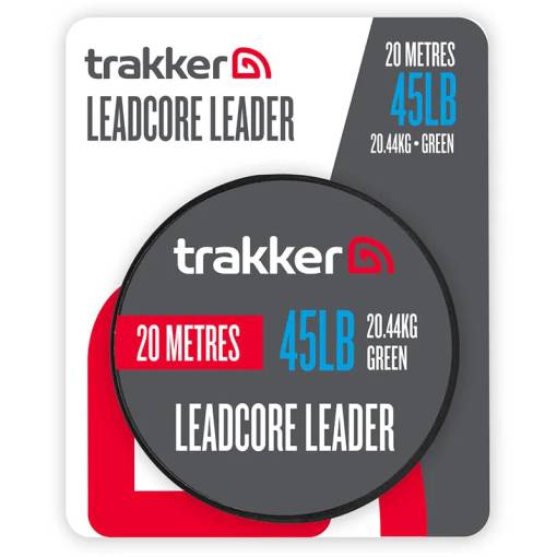 TRAKKER LEADCORE LEADER 45lb 20m GREEN
