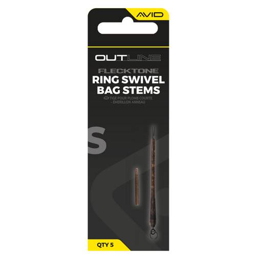 AVID OUTLINE FLECKTONE RING SWIVEL BAG STEMS L