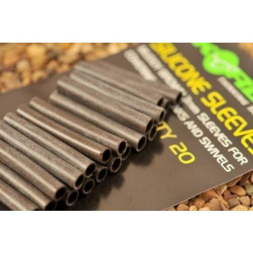 KORDA SILICONE SLEEVES CAMO GREEN 3MM