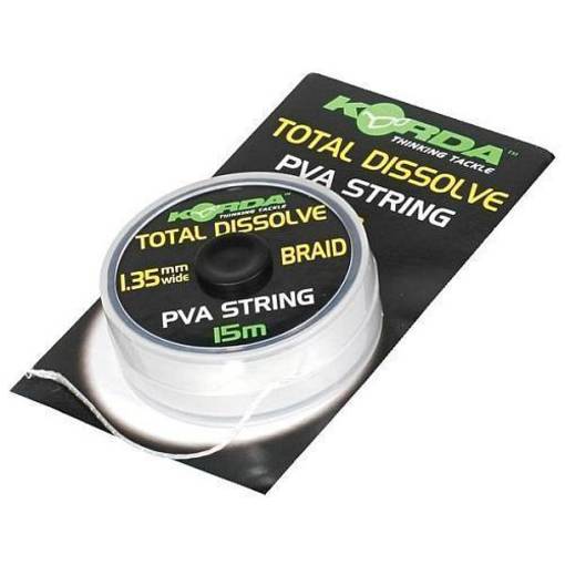 KORDA EAZI-MELT TOTAL DISSOLVE BRAIDED PVA STRING 15M