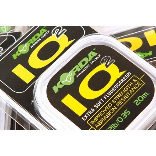 KORDA IQ2 EXTRA SOFT FLUOROCARBON 12LB 20m