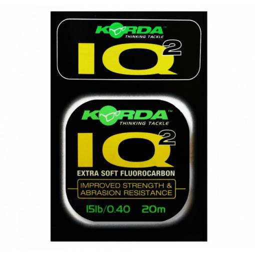 KORDA IQ2 EXTRA SOFT FLUOROCARBON 15LB 20m