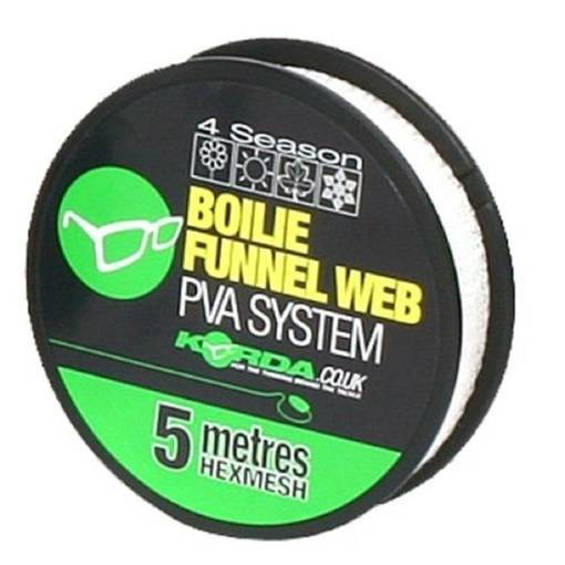 KORDA BOILIE FUNNEL WEB PVA SYSTEM REFILL 5M HEXAMESH