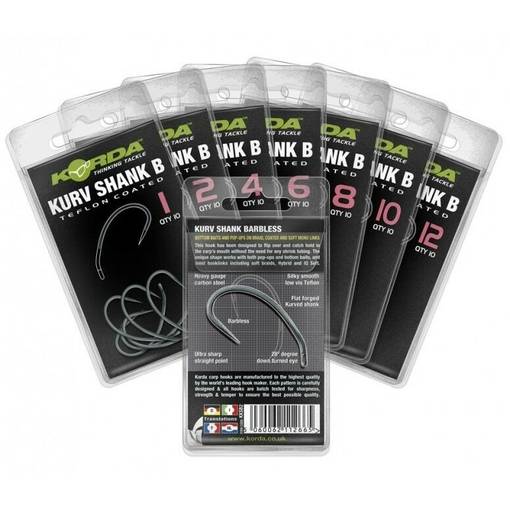 KORDA KUVRE SHANK BARBLESS #2