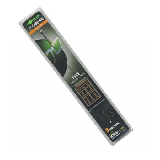 KORDA CARP RIG FLUORO LONG SHANK X6
