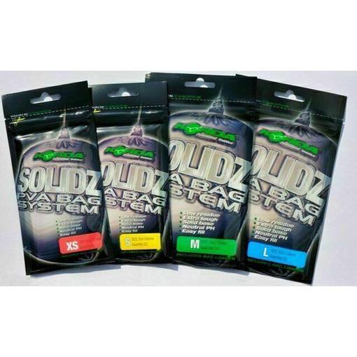 KORDA SOLIDZ PVA BAG M 70x110mm 20pcs