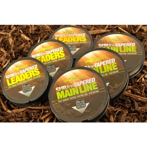 KORDA SUBLINE TAPERED LEADERS 5x12m