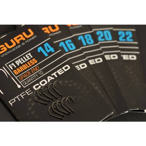GURU HOOK F1 PELLET BARBLESS SPADE END