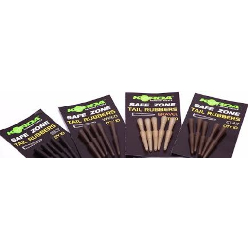 KORDA TAIL RUBBERS CLAY