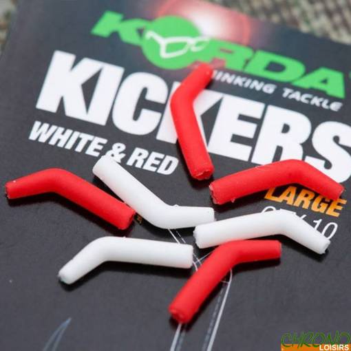 KORDA KICKERS LARGE WHITE & RED