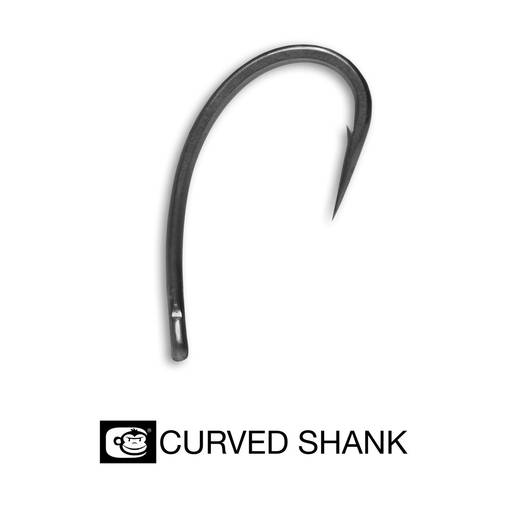 RidgeMonkey CURVED SHANK BARBLESS
