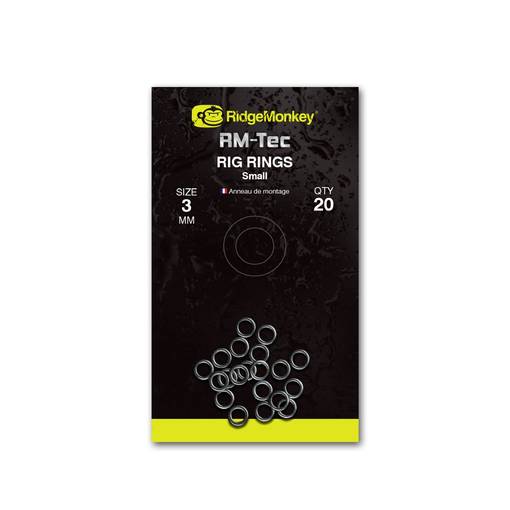 RIDGEMONKEY RIG RINGS SMALL 3mm