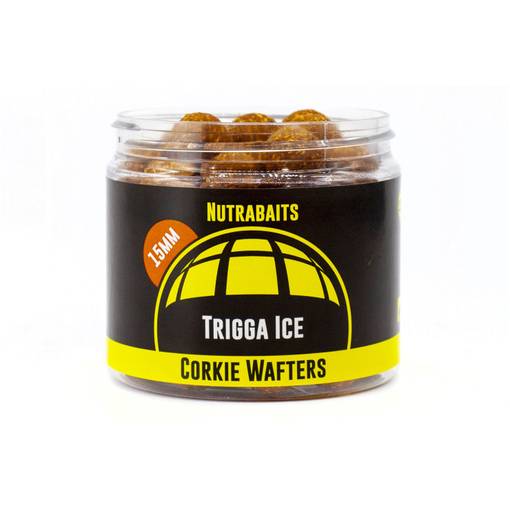NUTRABAITS TRIGGA ICE CORKIE WAFTERS 18mm