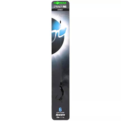 KORDA SPINNER RIG KURV SHANK #6 18CM BOOM