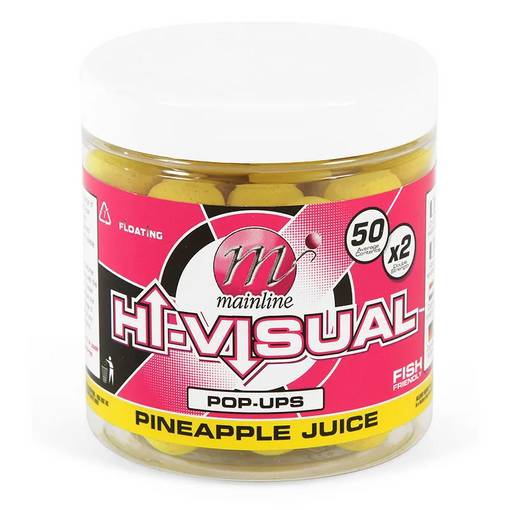 MAINLINE HI-VISUAL POP UPS PINEAPPLE JUICE 15mm