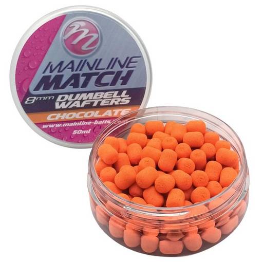 MAINLINE MATCH DUMBELL WAFTERS CHOCOLATE 6MM