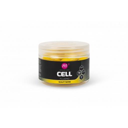 MAINLINE CELL WAFTERS FLUORO YELLOW 15MM