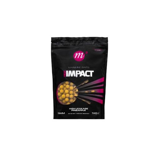 MAINLINE BAITS HIGH IMPACT HIGH LEAKAGE PINEAPPLE 15MM 1KG
