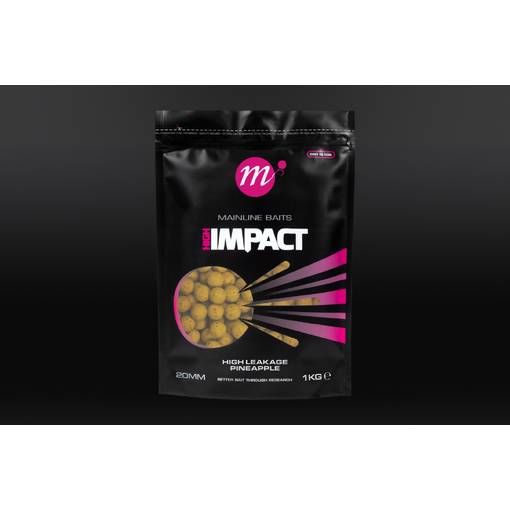 MAINLINE BAITS HIGH IMPACT HIGH LEAKAGE PINEAPPLE 20MM 1KG