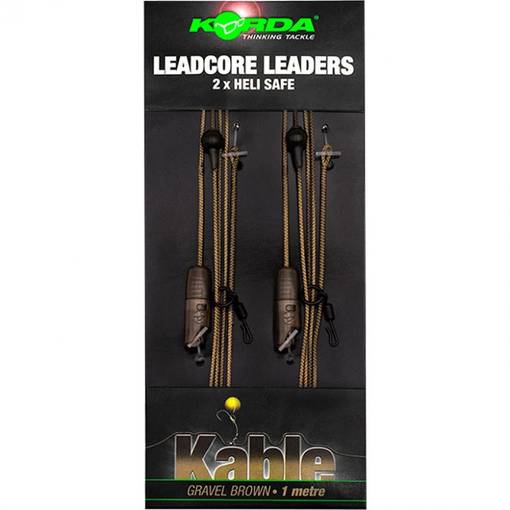 KORDA LEADCORE HELI SAFE GRAVEL BROWN