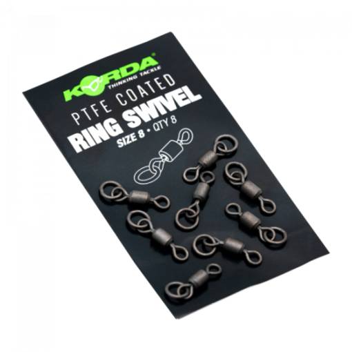 KORDA PTFE COATED RING SWIVEL 8