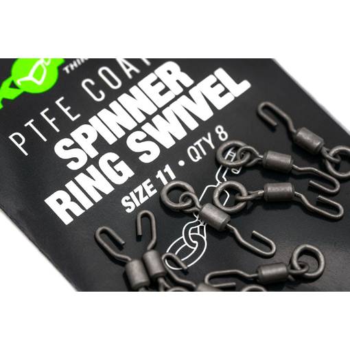 KORDA PTFE COATED SPINER RING SWIVEL 11