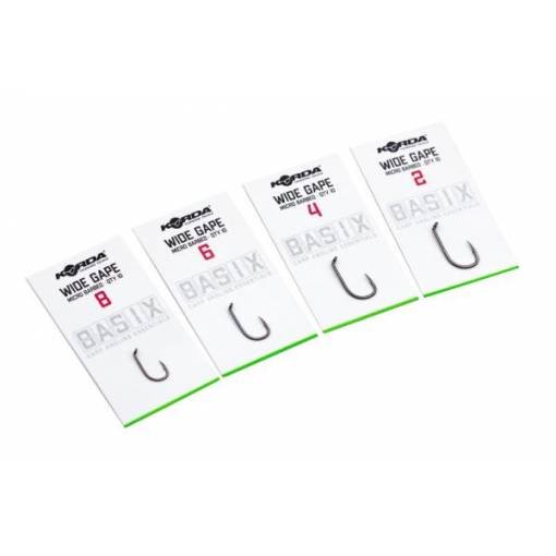 KORDA BASIX WIDE GAPE MICRO BARBED