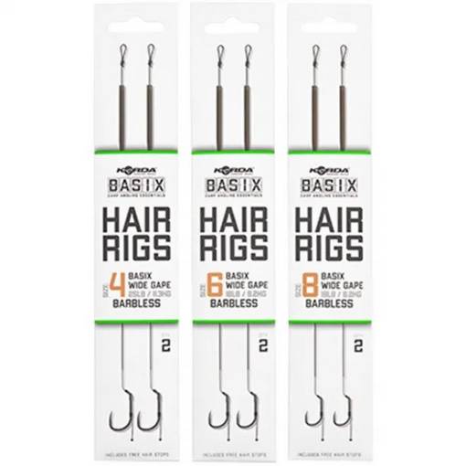 KORDA BASIX HAIR RIGS BARBLESS