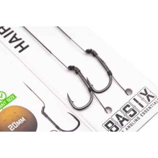 KORDA BASIX HAIR RIGS SIZE 8 18lb BARBlLESS