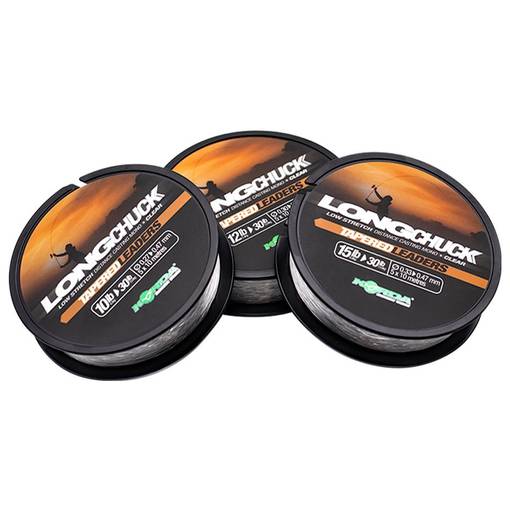 KORDA LONGCHUCK TAPERD LEADERS 5X10m