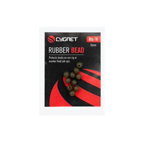 CYGNET RUBBER BEAD 6mm