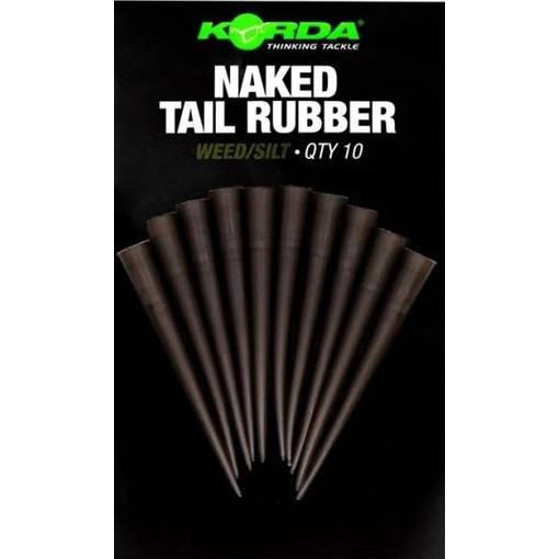 KORDA NAKED TAIL RUBBER WEED-SILT