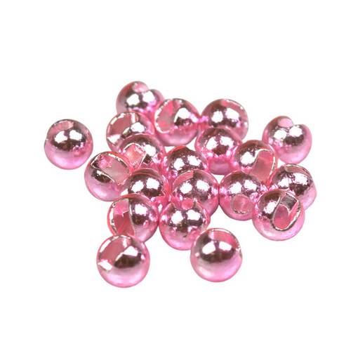 54DS TUNGSTEN BEAD SLOTTED PINK 20 PCS 3.5mm