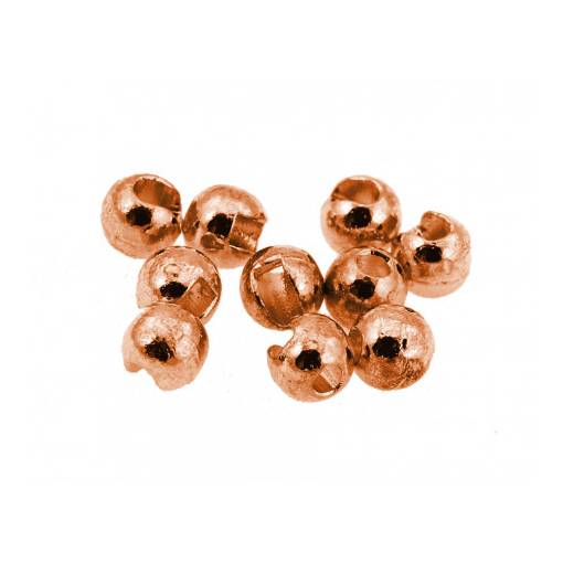 54DS TUNGSTEN BEAD SLOTTED COPPER 20 PCS 4mm