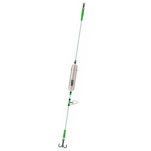 MADCAT ADJUSTA PROFI RIVER RIG NOSE CLIP SINGLE HOOK 250CM 6/0 20g