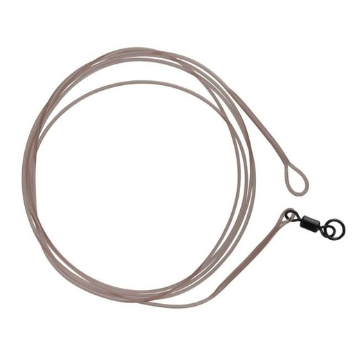 PROLOGIC MIRAGE LOOP LEADER 100cm 35lb Ring Swivel 2pcs