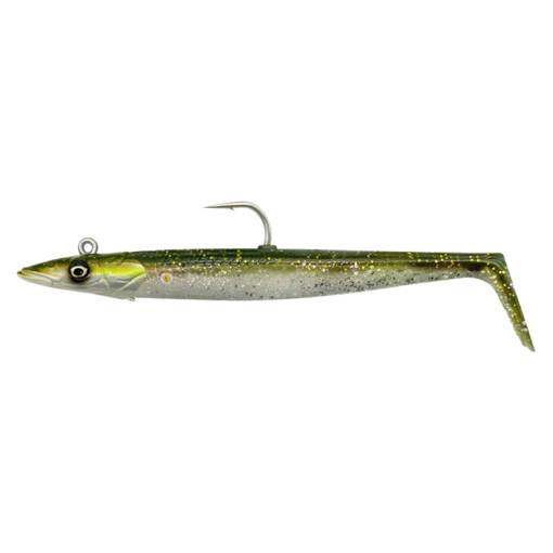 SAVAGE GEAR SANDEEL V2 12cm 22g SINKING #GREEN SILVER