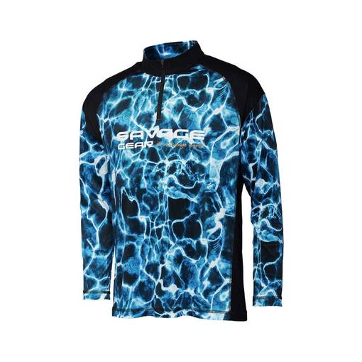 SAVAGE GEAR MARINE LONG SLEEVE TEE SEA BLUE