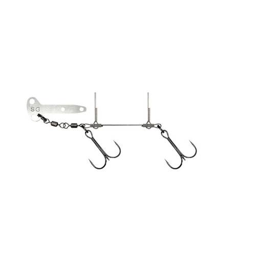 SAVAGE GEAR PRO PEG BLADE RIG LARGE #2X2 10cm 23kg 0.78mm 2pcs