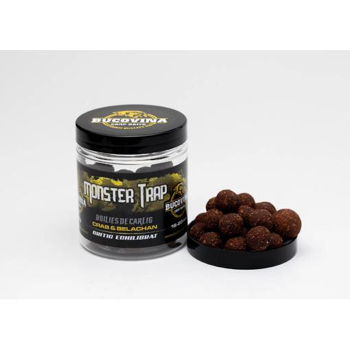 BUCOVINA CARP BAITS MONSTER TRAP CARLIG CRAB & BELACHAN 16-20MM CRITIC