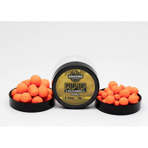 BUCOVINA CARP BAITS POP UP + DUMBELL KRILL