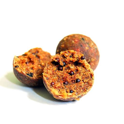SELECT BAIT FRESH BOILIES HOT FISH + MONSTER CRAB & BLACK PEPPER 20mm 1kg SOLUBILE