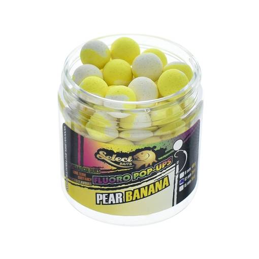 SELECT BAITS FLUORO POP UPS PEAR BANANA 