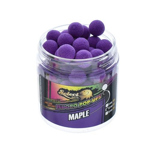 SELECT BAITS FLUORO POP UPS MAPLE 