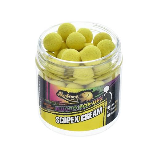 SELECT BAITS FLUORO POP UPS SCOPEX CREAM