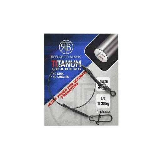 REFUSE TO BLANK TITANIUM LEADER 30CM