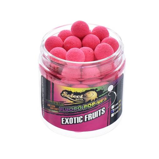 SELECT BAITS FLUORO POP UPS EXOTIC FRUITS 8mm