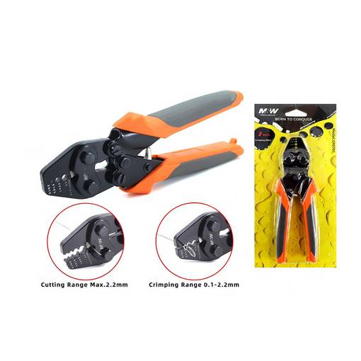 M&W CRIMPING PLIERS CP0701 ORANGE