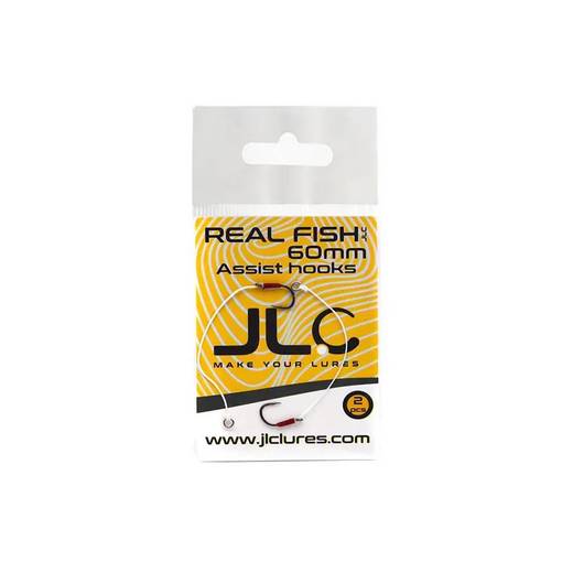 JLC DOUBLE ASSIST REAL FISH 60MM